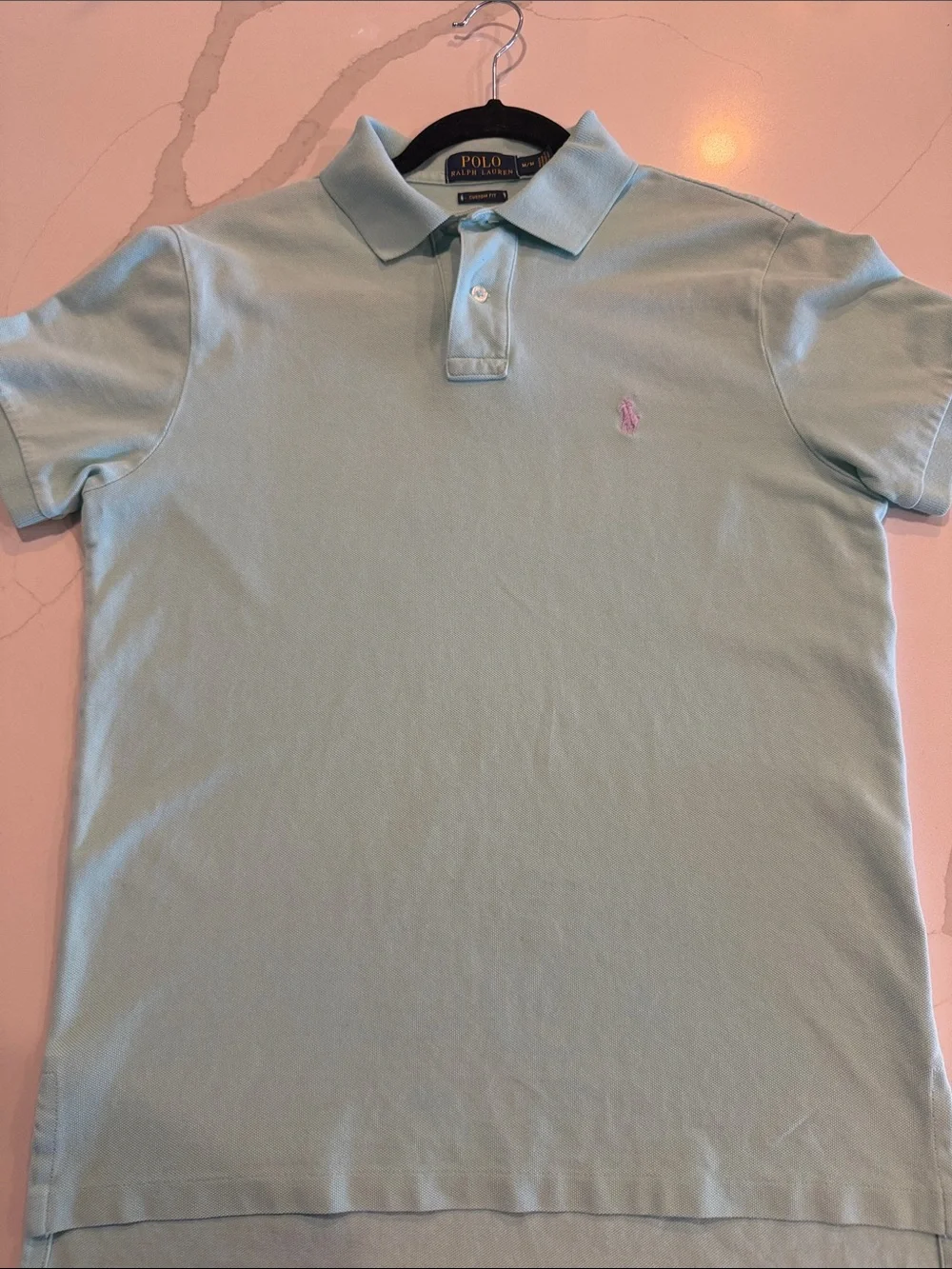 Polo by Ralph Lauren Men’s Light Green Short-Sleeve Polo | M